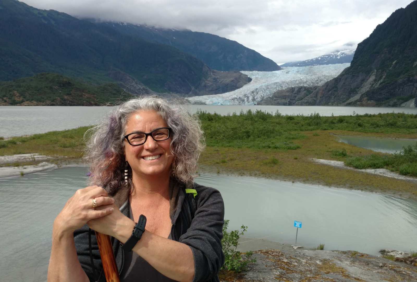 Debra Kolodny in Alaska